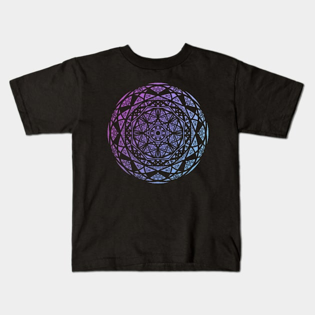 Mandala Collection #2 Kids T-Shirt by ND Studio